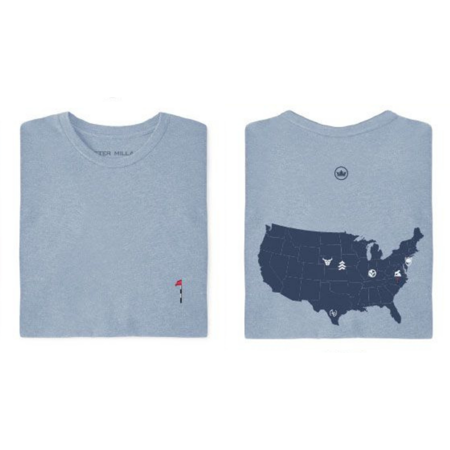 DORMIE X PETER MILLAR The Network Tee Shirt