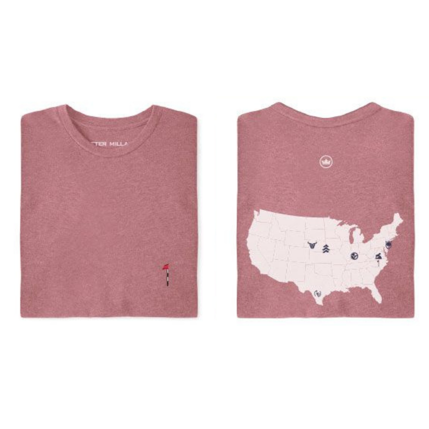 DORMIE X PETER MILLAR The Network Tee Shirt