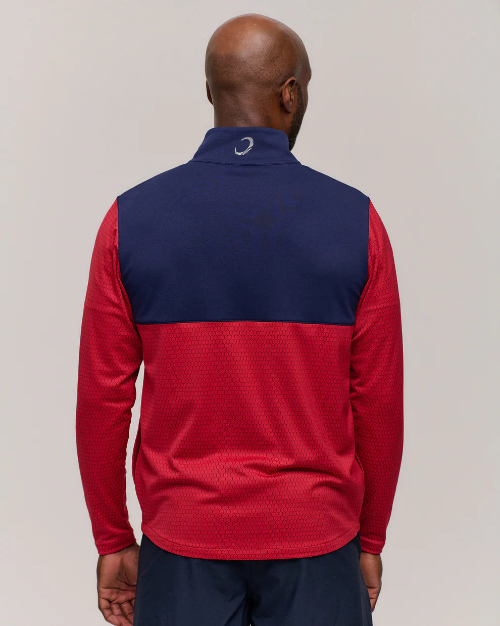 Dormie Flag Zero Restriction Hex 1/4 Zip