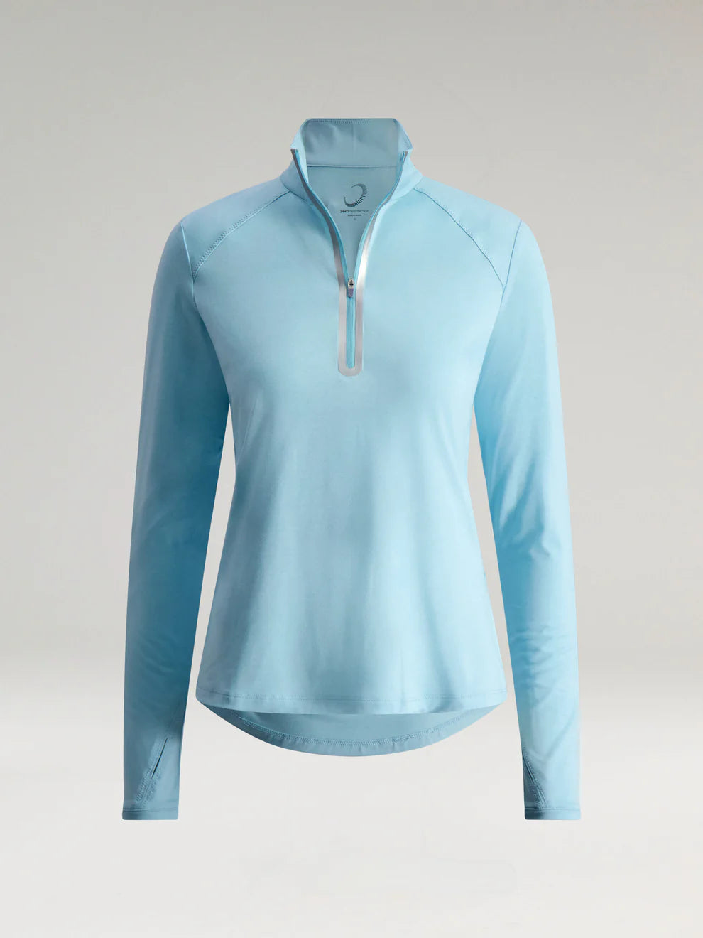 Zero Restriction Lea Zip Mock