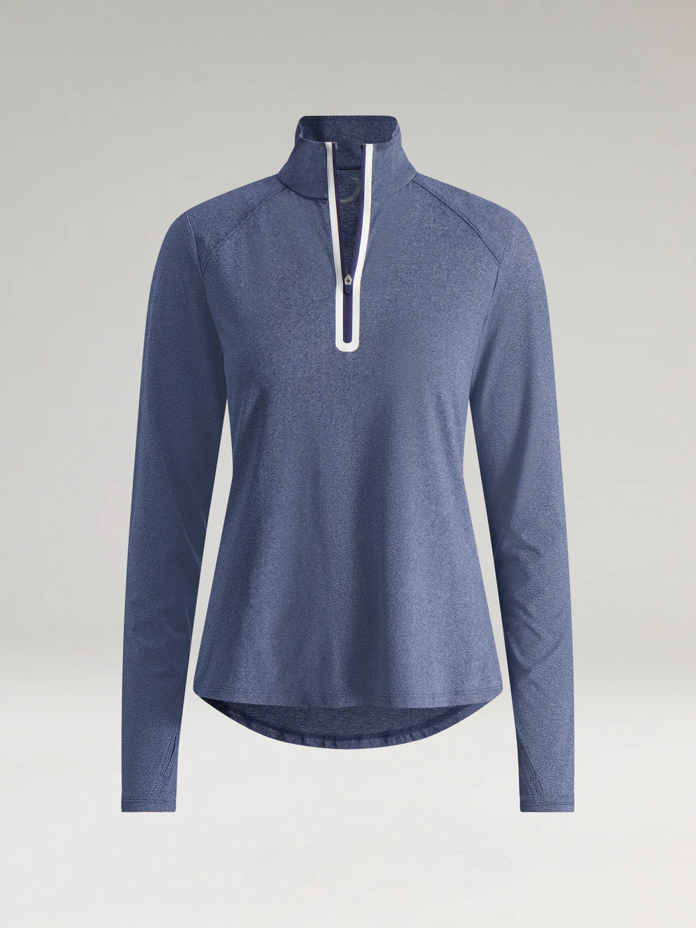Zero Restriction Lea Zip Mock