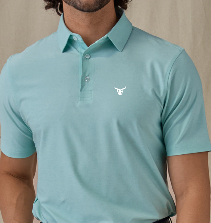 Straight Down Mirmar Solid Polo