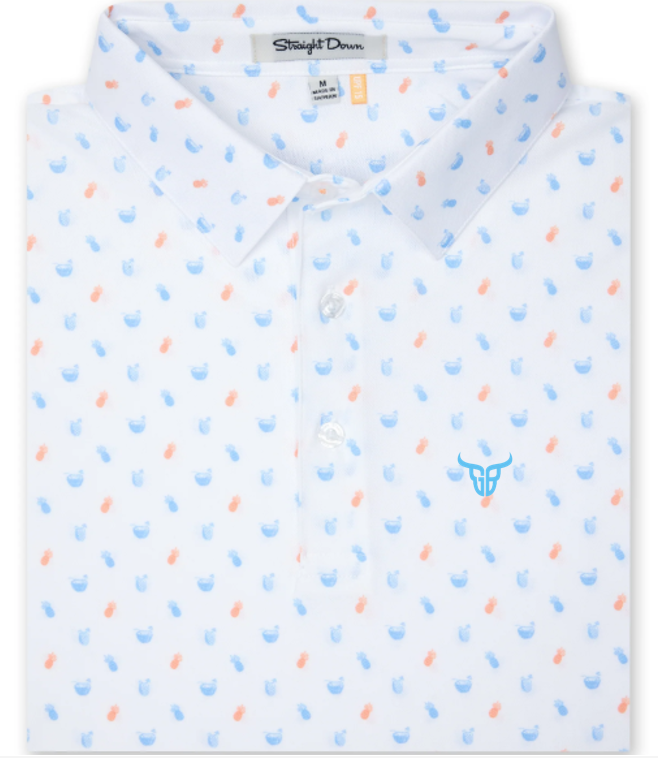 Straight Down Tropical Daze Polo