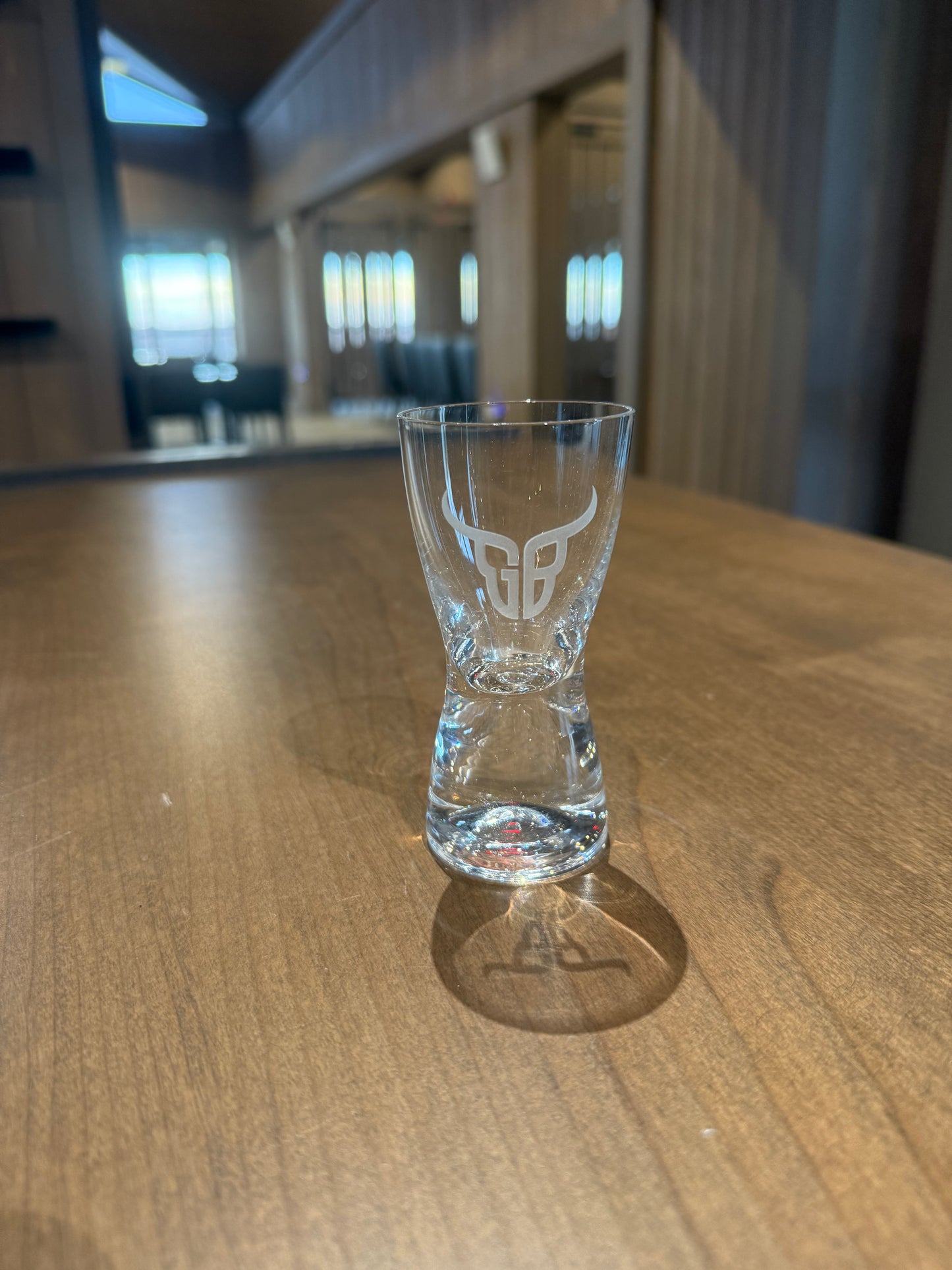 Sterling Cut Glass Shot Glass
