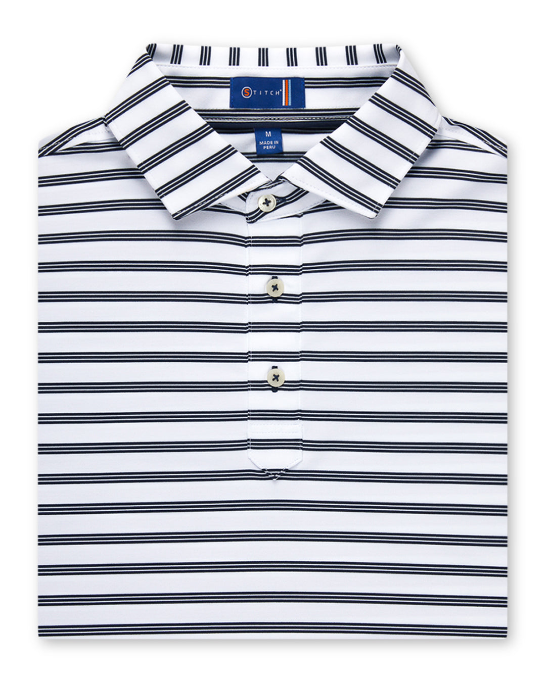 ArborLinks STITCH Highland Stripe Polo