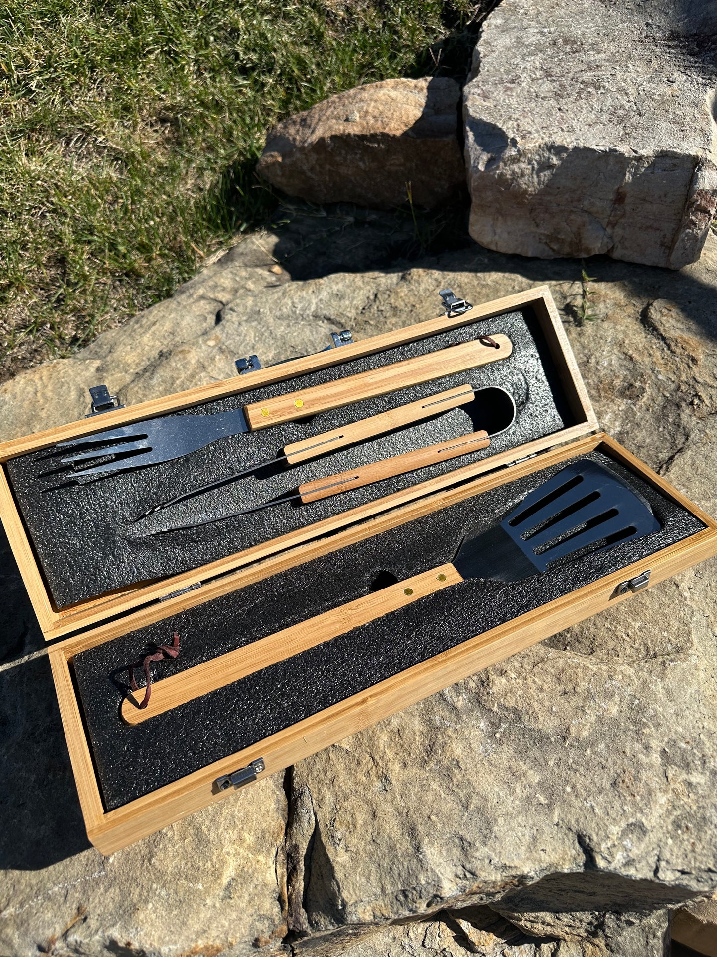 Bamboo Grilling Set