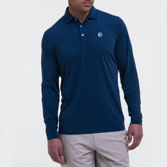 Victoria National Draddy Sport Lee Long-Sleeve Polo