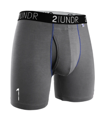 Hidden Creek 2UNDR Swing Shift Boxer Brief Gray