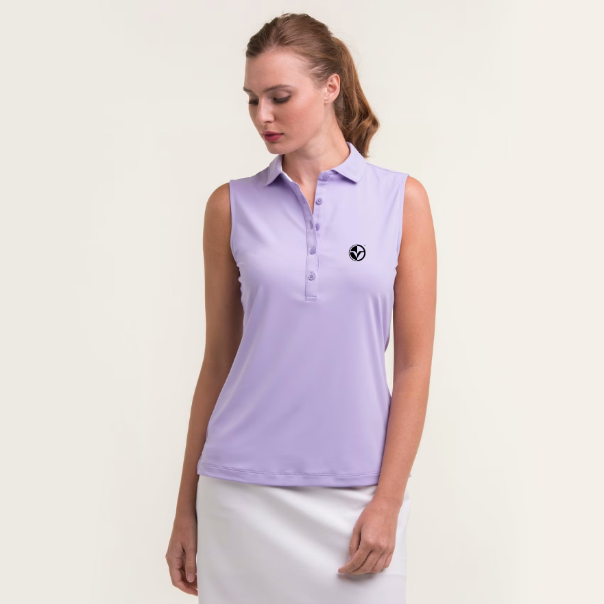 Fairway & Greene Sleeveless Charlotte Jersey Polo