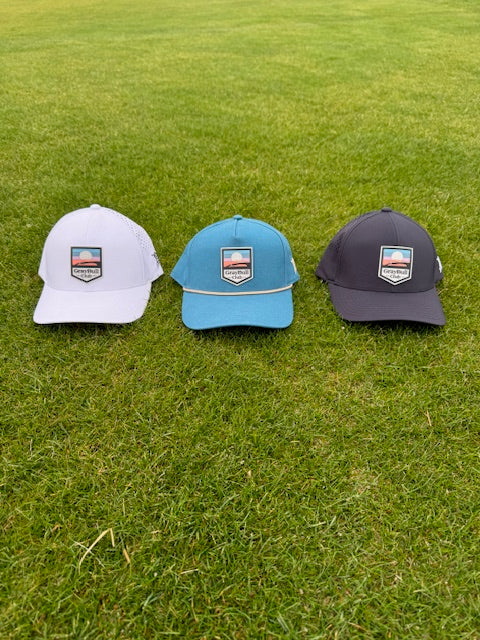 GrayBull Branded Bills Sunset Patch Hat