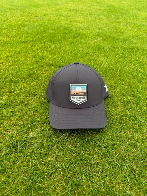 GrayBull Branded Bills Sunset Patch Hat