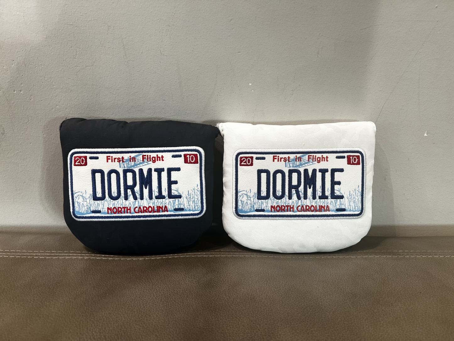 Dormie Club EP License Plate Putter Cover