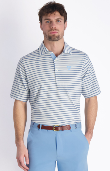 GrayBull Fairway & Greene Daniel Stripe Polo