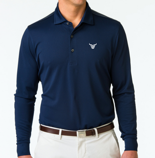 GrayBull Fairway & Greene McHugh Long Sleeve Polo