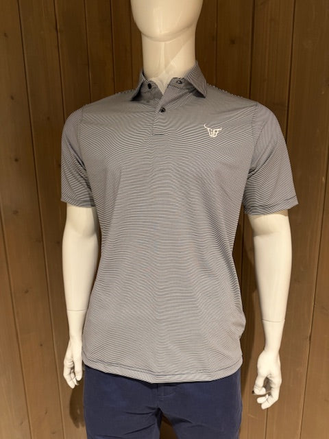 GrayBull Fairway & Greene Mini Stripe Polo