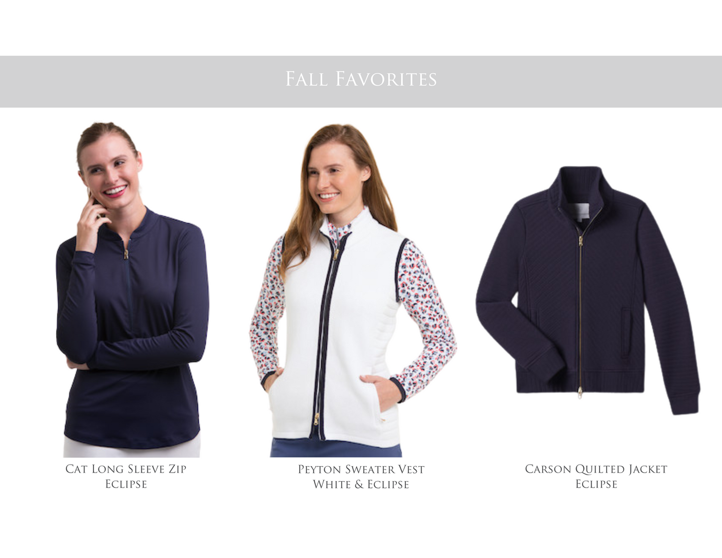 TEE BOX Fall 2025: Fairway & Greene Ladies'