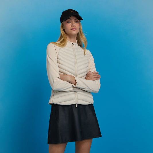 G|Fore Hybrid Quilted Stretch Tech Interlock Jacket