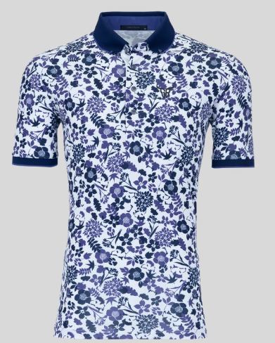 GrayBull Greyson Wild Flower Polo