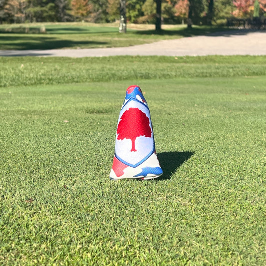 Hidden Creek EP Headcover Red, White & Blue Camo Putter Cover