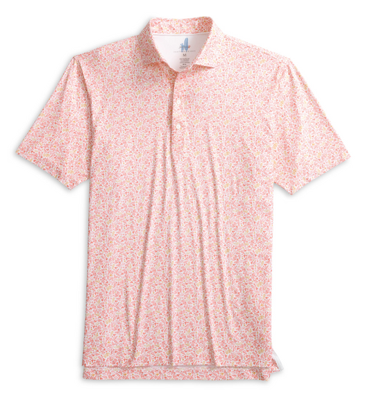 Dormie Flag Johnnie-O Tequila Sunrise Polo