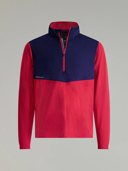 Dormie Flag Zero Restriction Hex 1/4 Zip