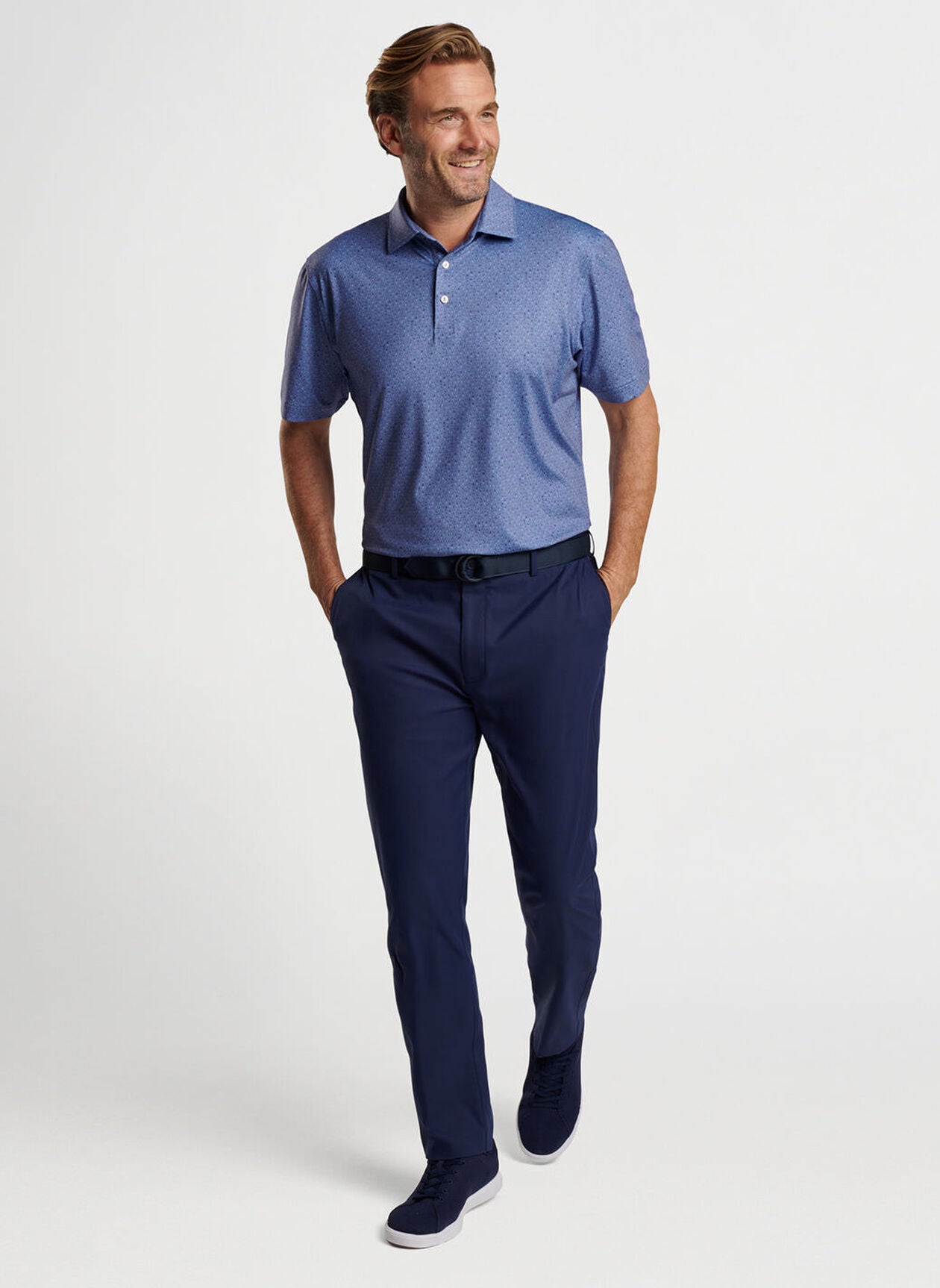 Peter Millar Pina Skullada Performance Jersey Polo