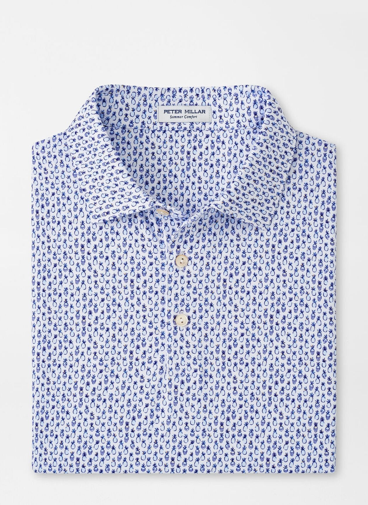 Peter Millar Pina Skullada Performance Jersey Polo