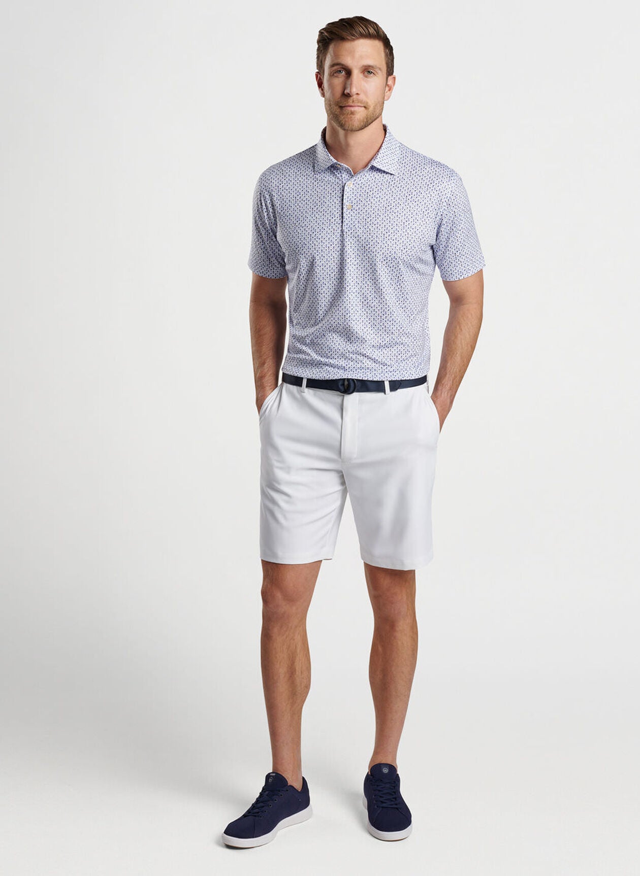 Peter Millar Pina Skullada Performance Jersey Polo