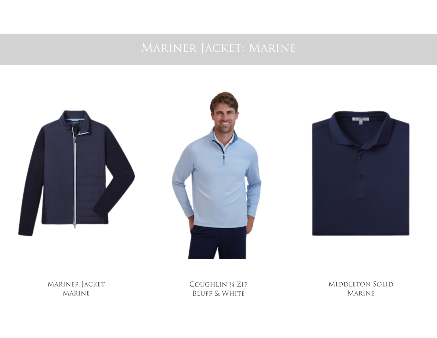 TEE BOX Fall 2025: Fairway & Greene Men's