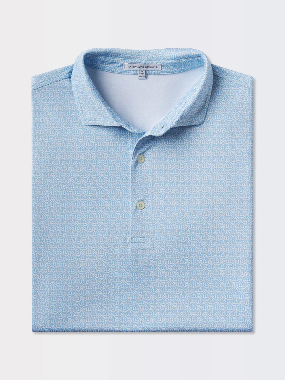 Dormie Flag & Victoria National Fairway & Greene Seacliff Print Polo