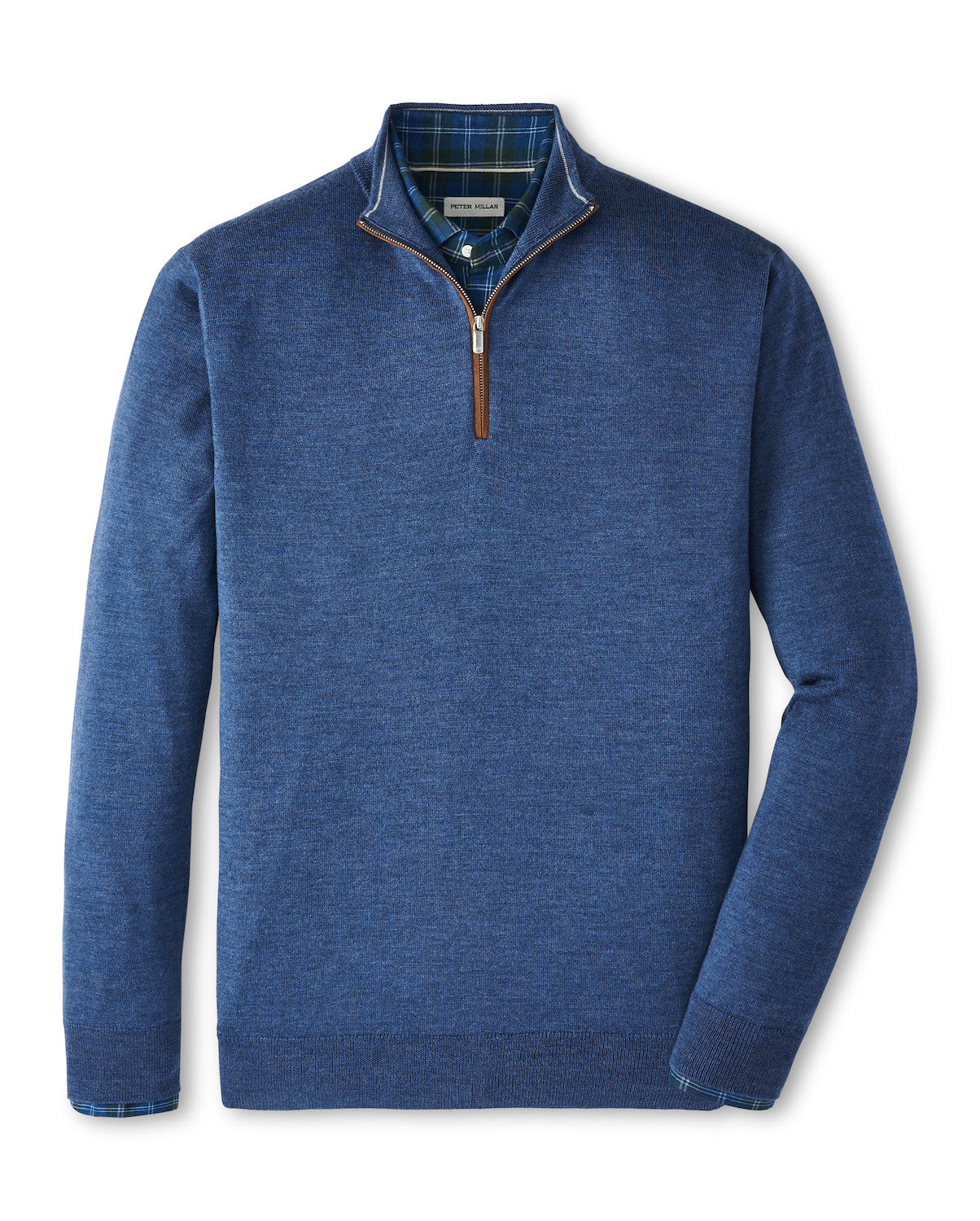 ArborLinks Peter Millar Autumn Crest Suede Trim 1/4 Zip