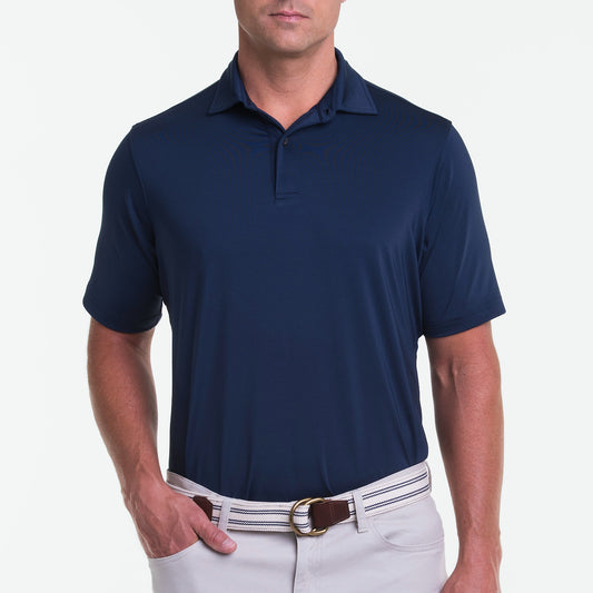 Fairway & Greene Tournament Solid Short Sleeve Polo