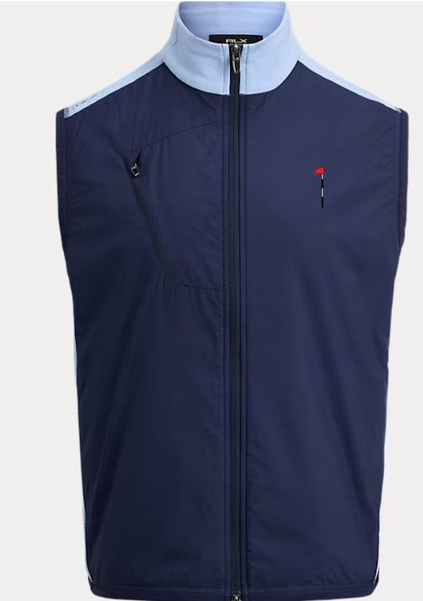 Dormie Flag RLX Techy Terry Full Zip Vest