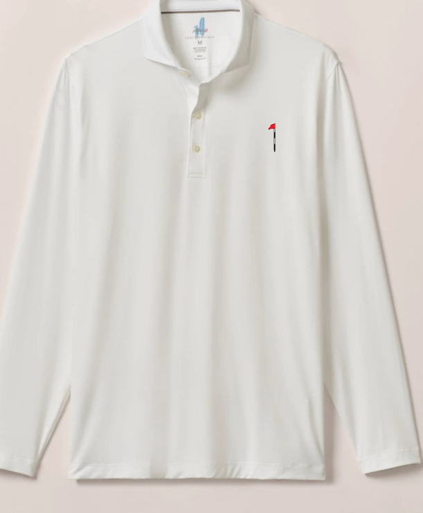 Johnnie-O Swing Long Sleeve Featherweight Polo