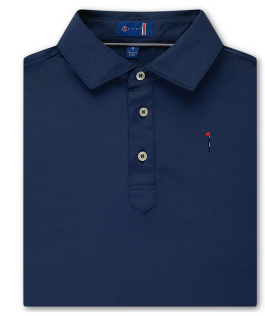 Dormie Flag STITCH Solid Pique Polo