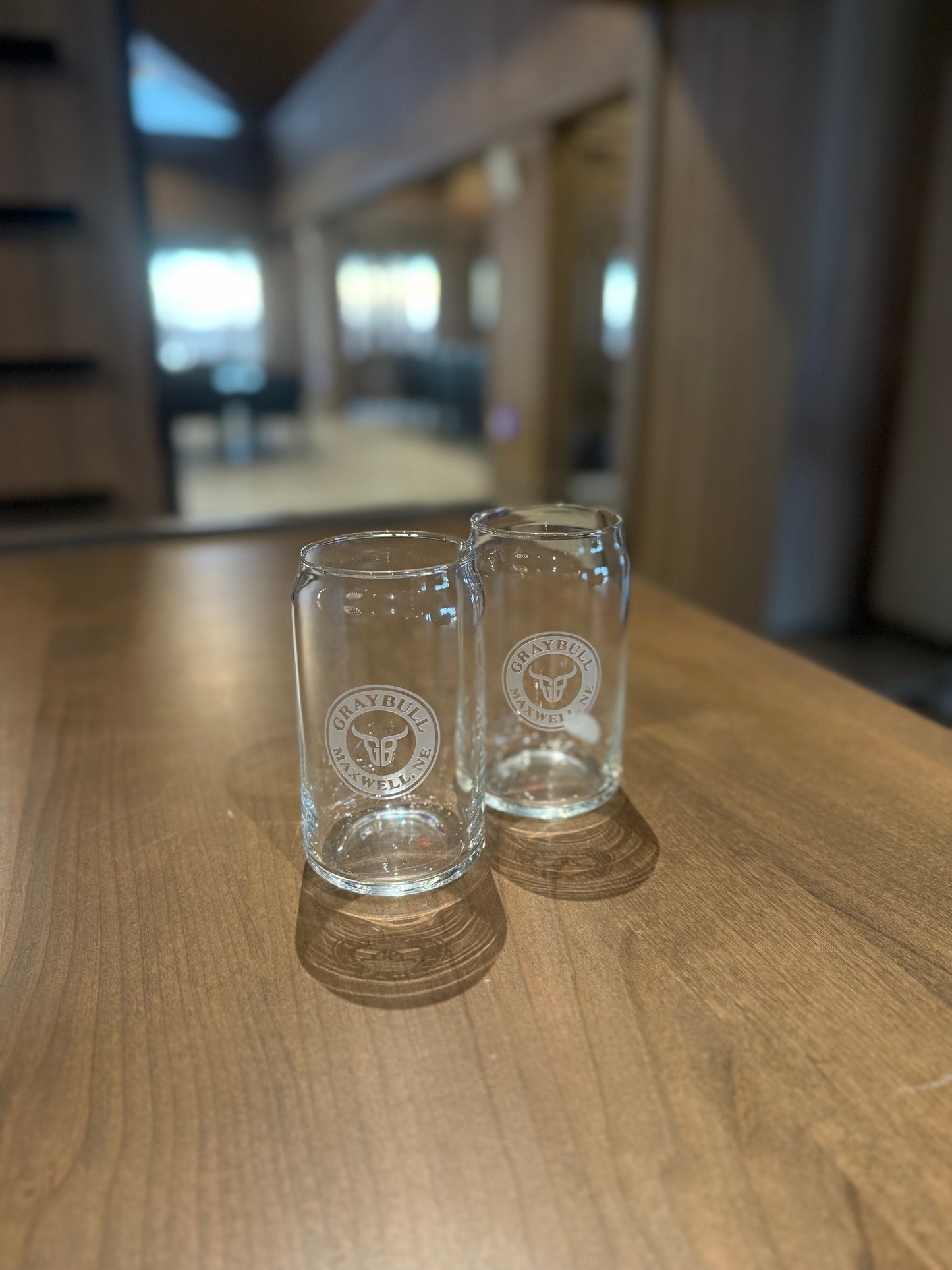 Sterling Cut Glass Can Cooler Glass Set