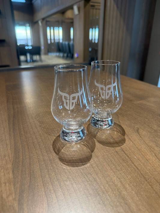 Sterling Cut Glass Glencairn Taster Set