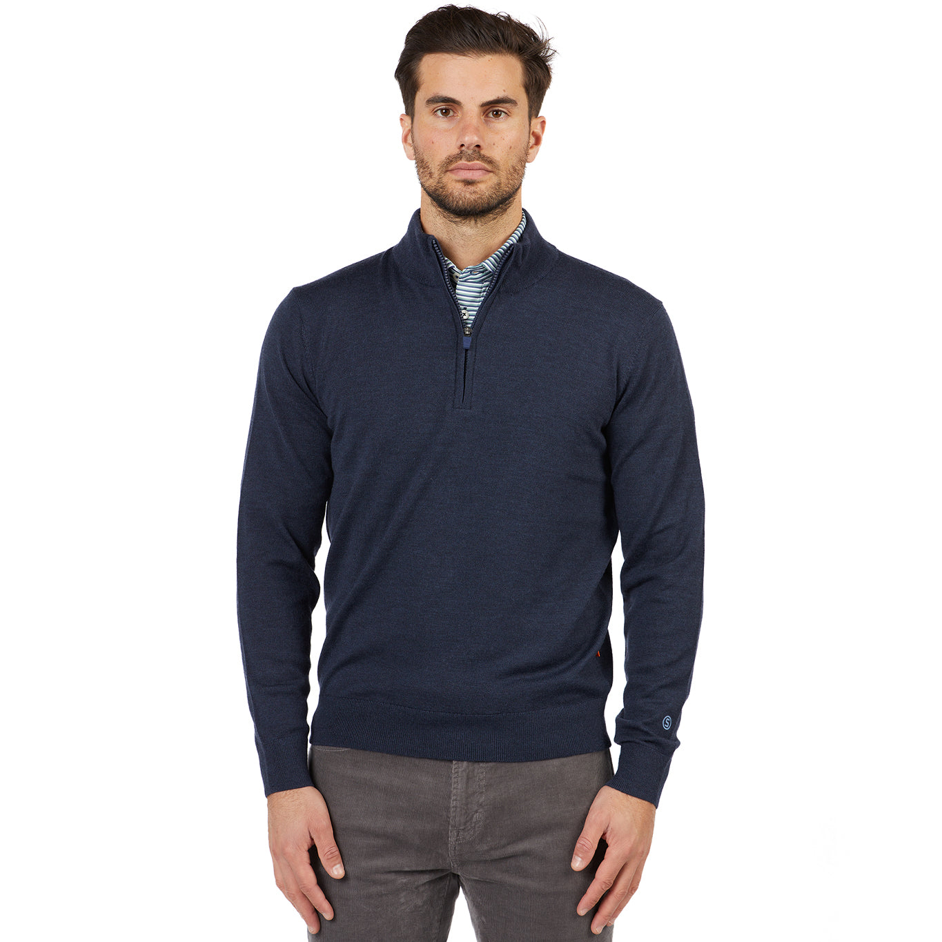 Dormie Flag STITCH Wembly 1/4 Zip