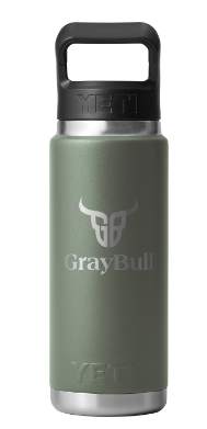 GrayBull YETI 26 oz Rambler