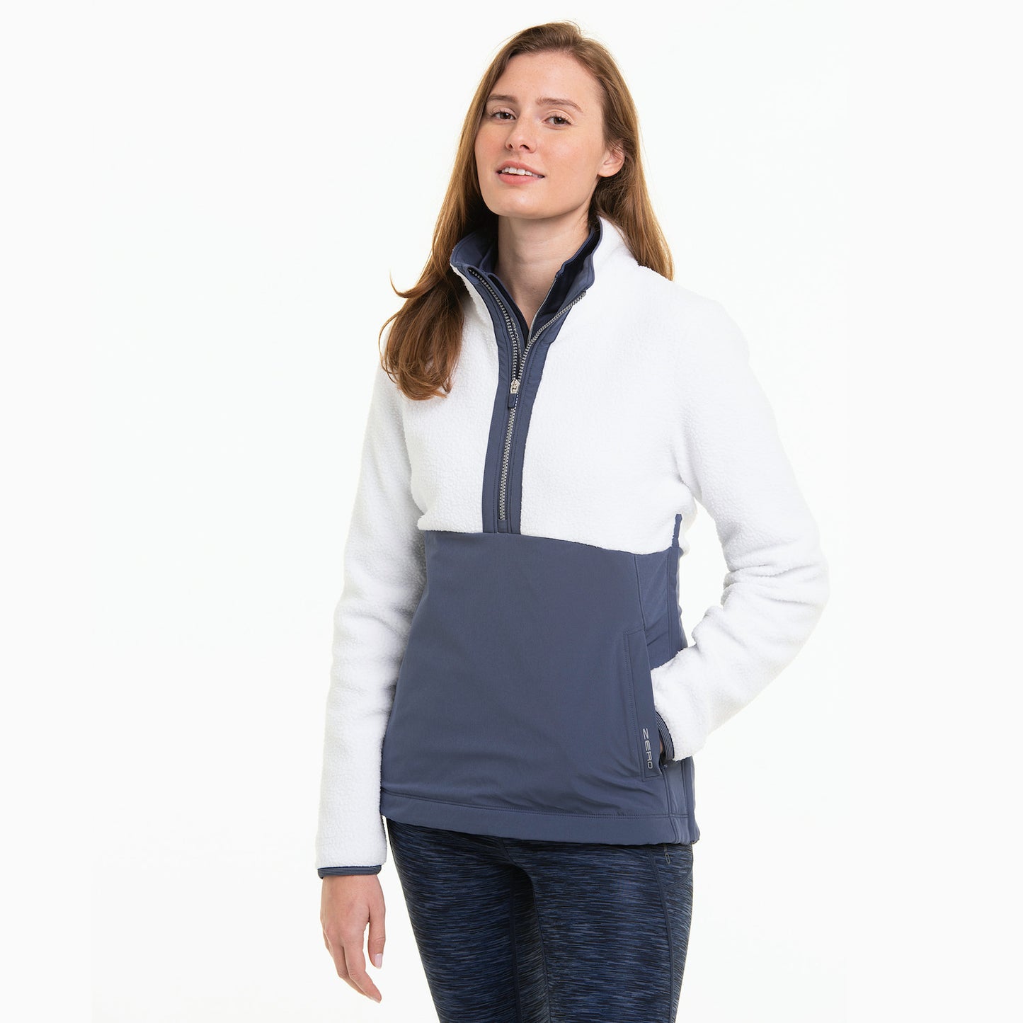 Dormie Flag Zero Restriction Aubree Hybrid Pullover