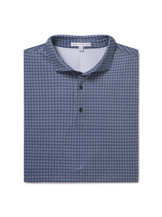 Fairway & Greene Bixby Print Polo