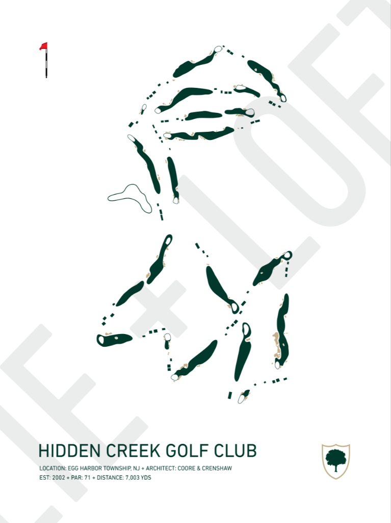 Hidden Creek Lie + Loft 18" X 24" Print