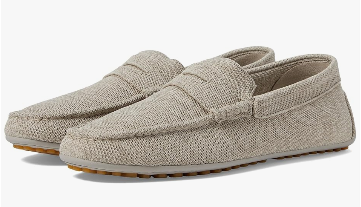 Peter Millar Shoes Cruise Knit Driver Stone